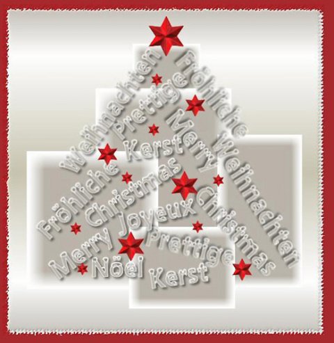 E-card Kerstmis & Nieuwjaar